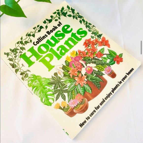 Vintage plant book